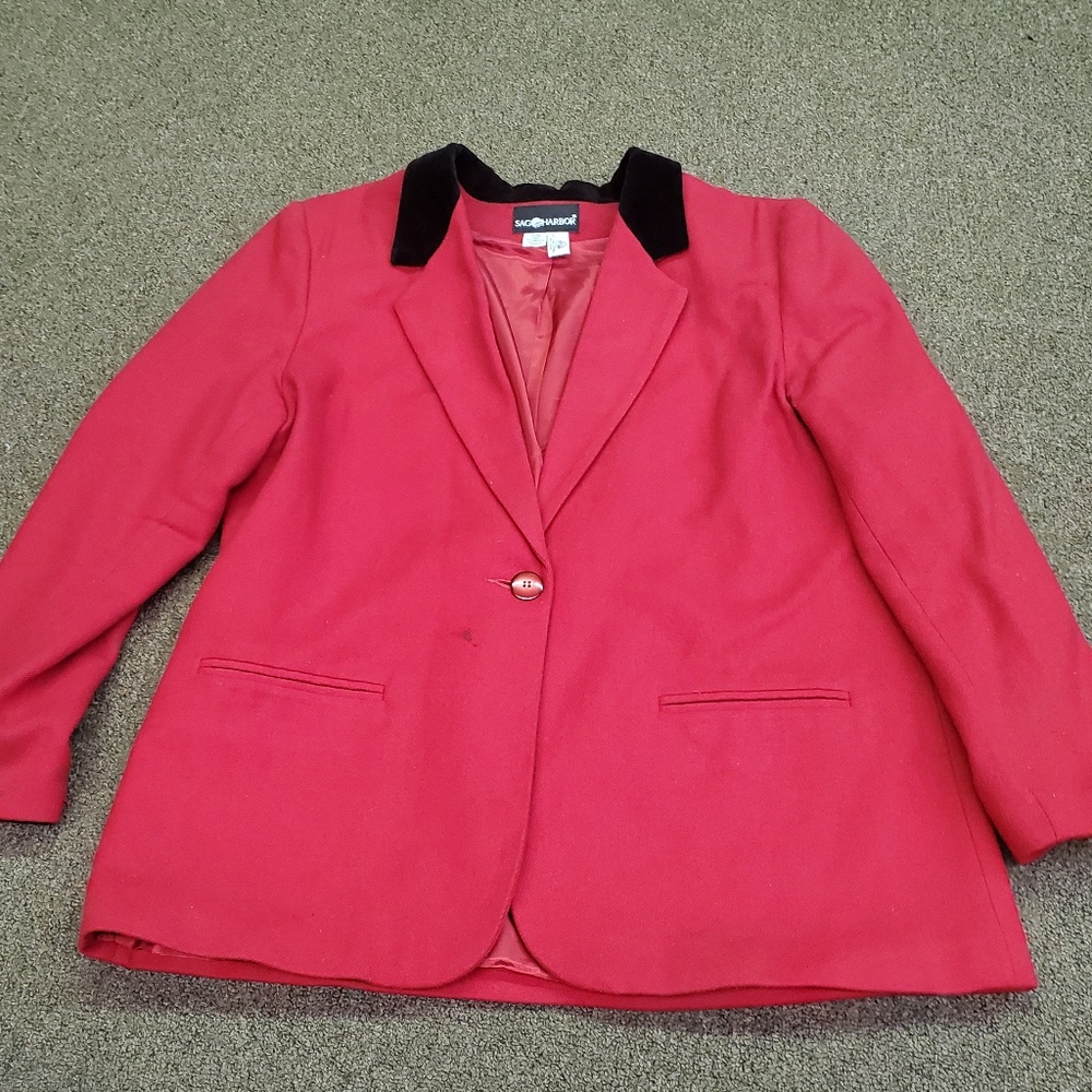Red & Black Jacket